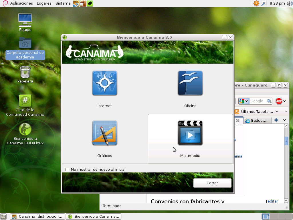 Distribuce Canaima je postavená na Debianu a ve Venezuele jde od roku 2011 o preferovaný operační systém pro veřejný sektor.