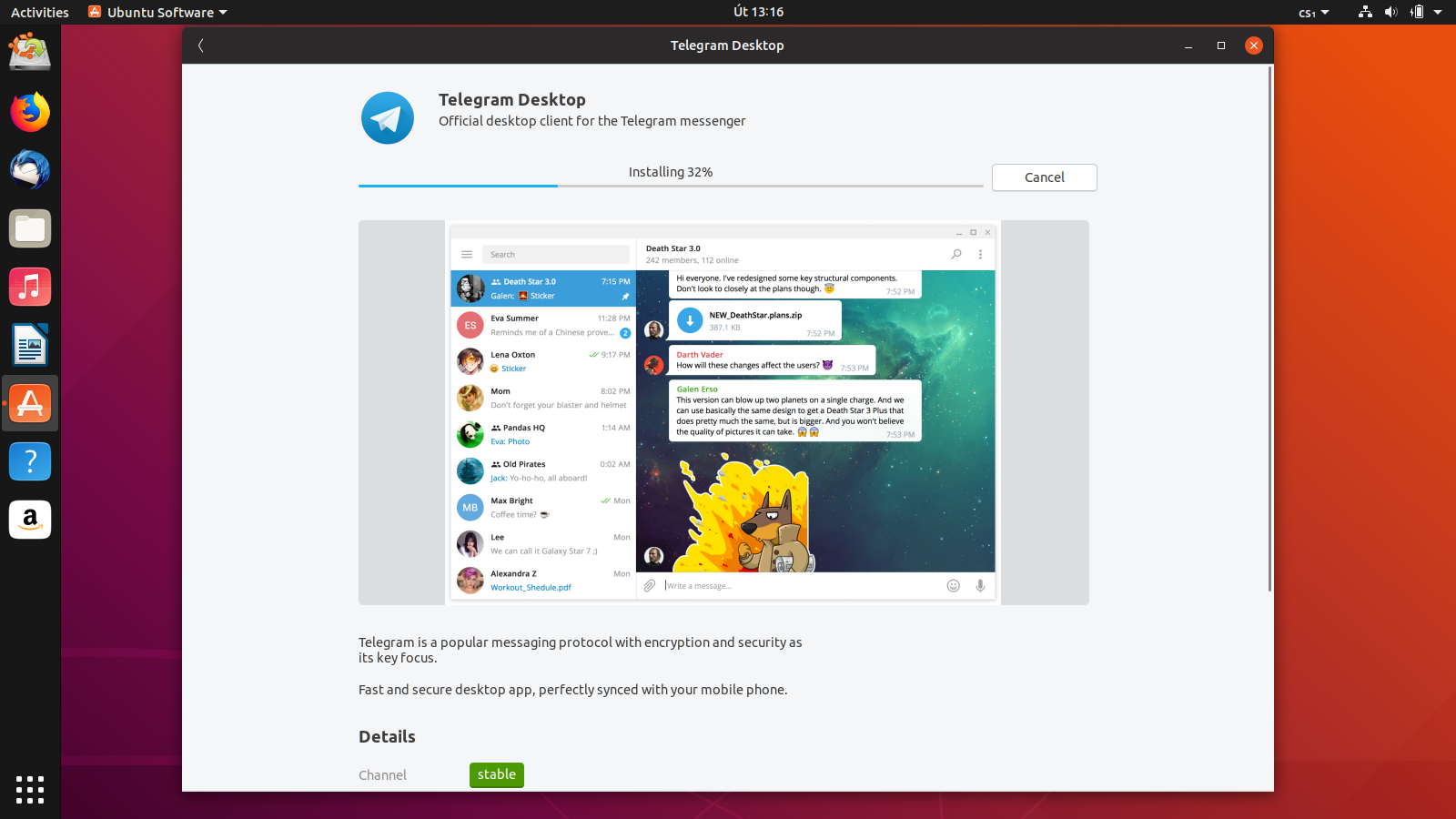 Ubuntu 18.10 (vývojová verze)