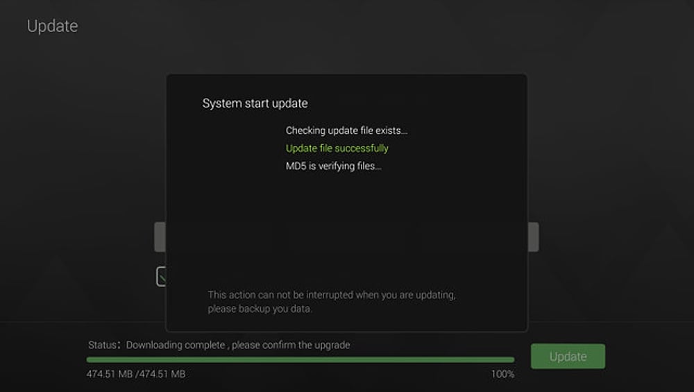 Zidoo H6 Pro - První start a online update