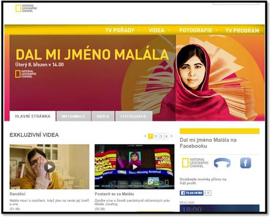 Stará podoba webu NatGeoTV.com