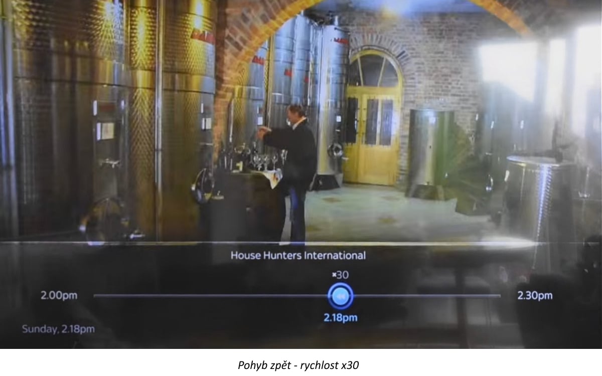 Akce v běžícím pořadu