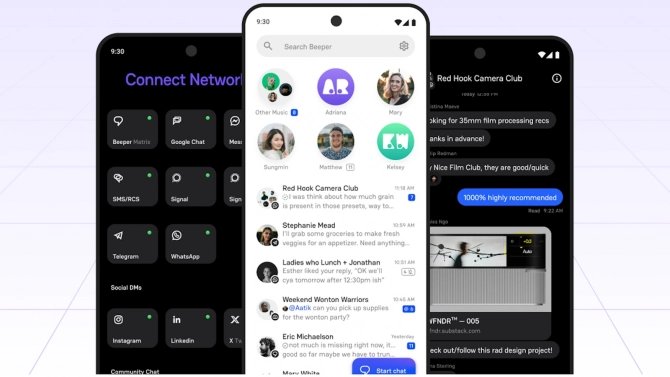 Beeper - instant messaging - komunikator - chat