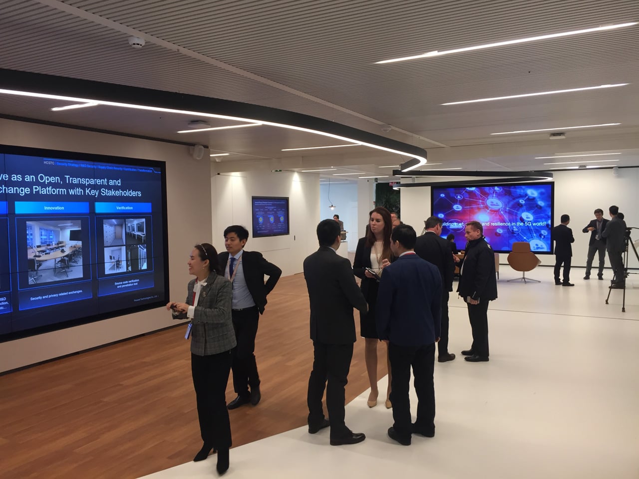 Huawei Cyber Security Transparency Centre v Bruselu