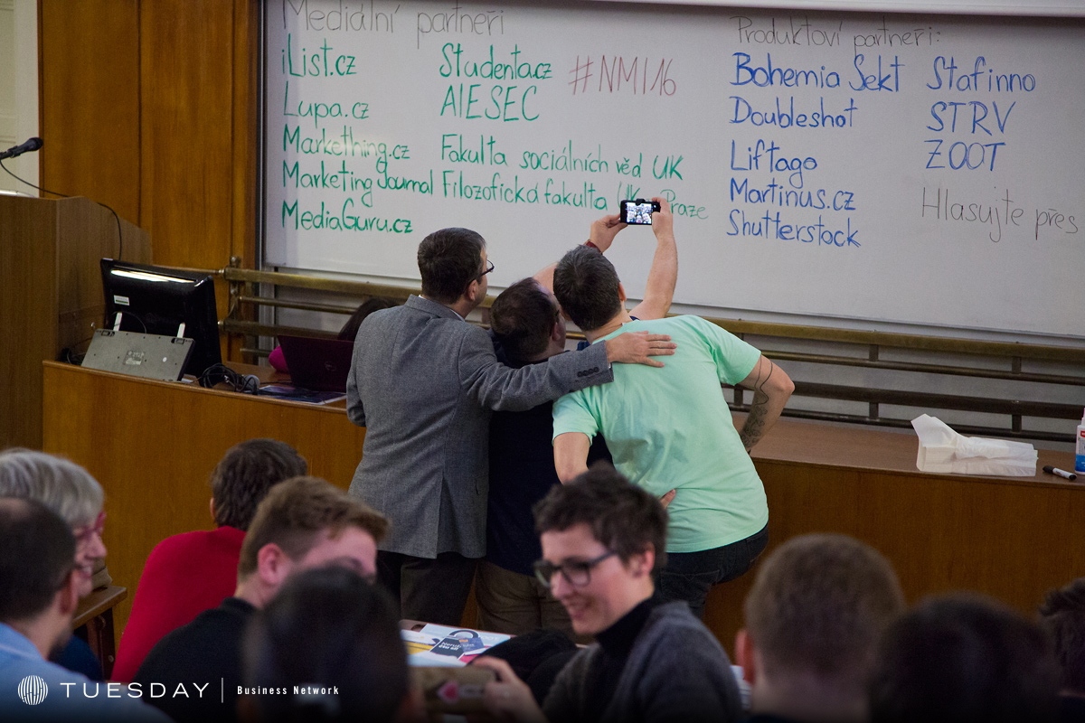 Došlo i na selfie...