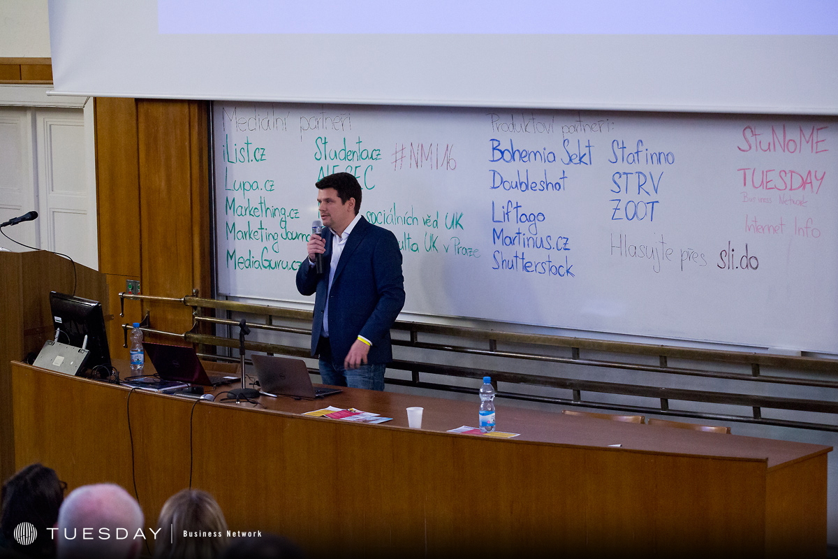 Práce musí bavit, přesvědčoval Tomáš Kleňha z Bistro Agency.