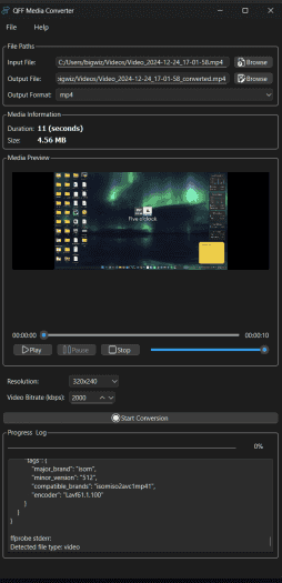 Autor: QFF Media Converter QFF Media Converter