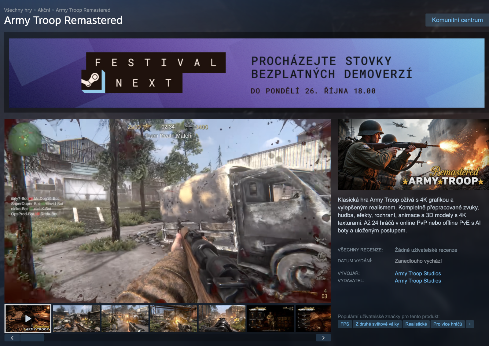 Je libo pětistou kopii Call of Duty 2?