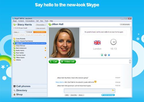 skype