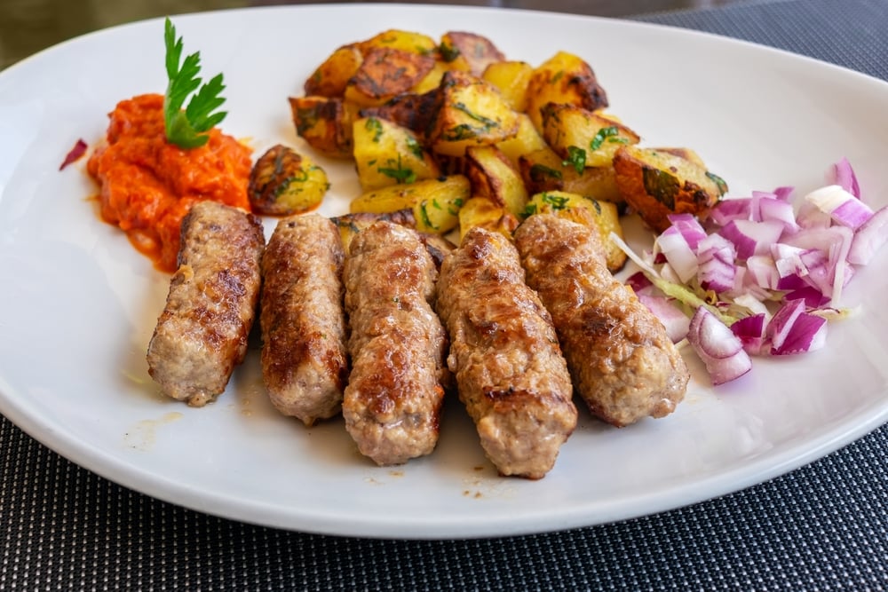 čevabčiči s brambory