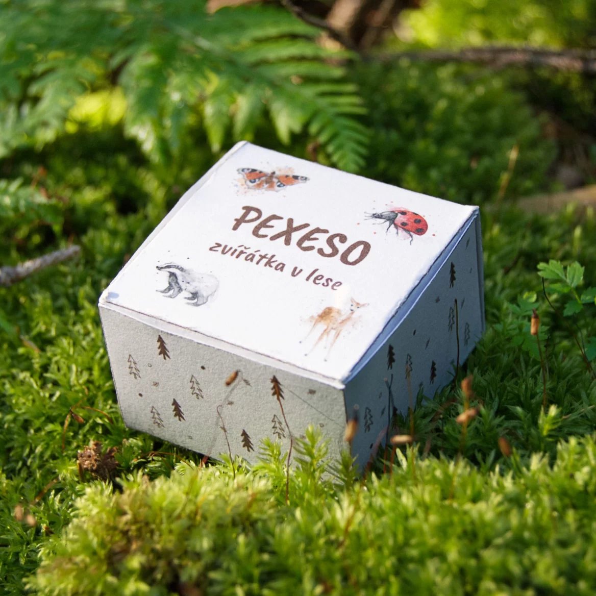 Pexeso zvířátka v lese