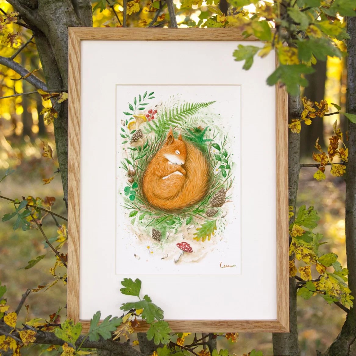 Plakát Veverka ve snu