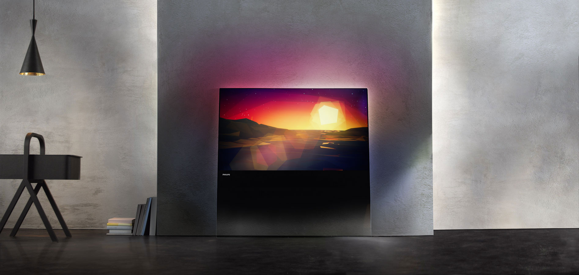 Možné umístění nového televizoru Philips do prostoru