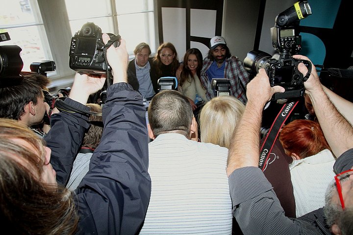 Tisková konference televize Pětka - 11. října 2012