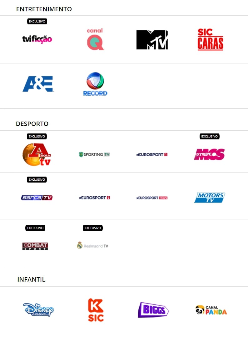 MEO programová nabídka