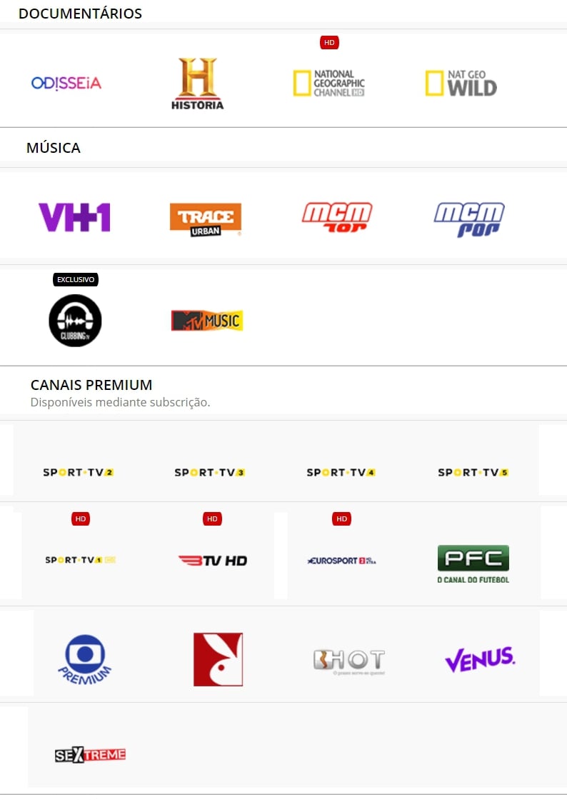 MEO programová nabídka