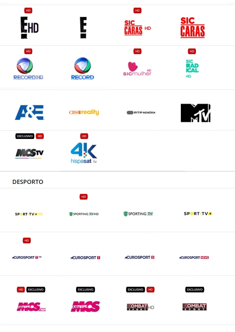 MEO programová nabídka