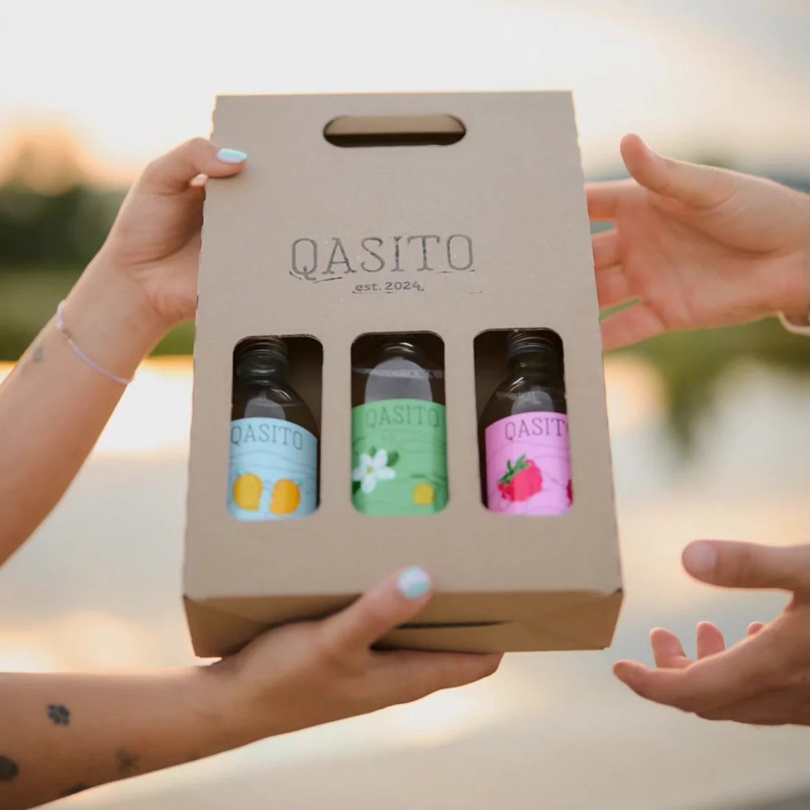 Dárkové balení kombucha od Qasito