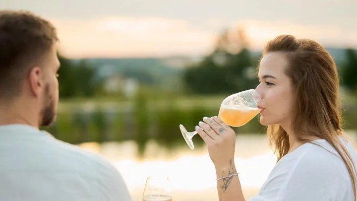 Anna Mlýnková s manželem z Qasito