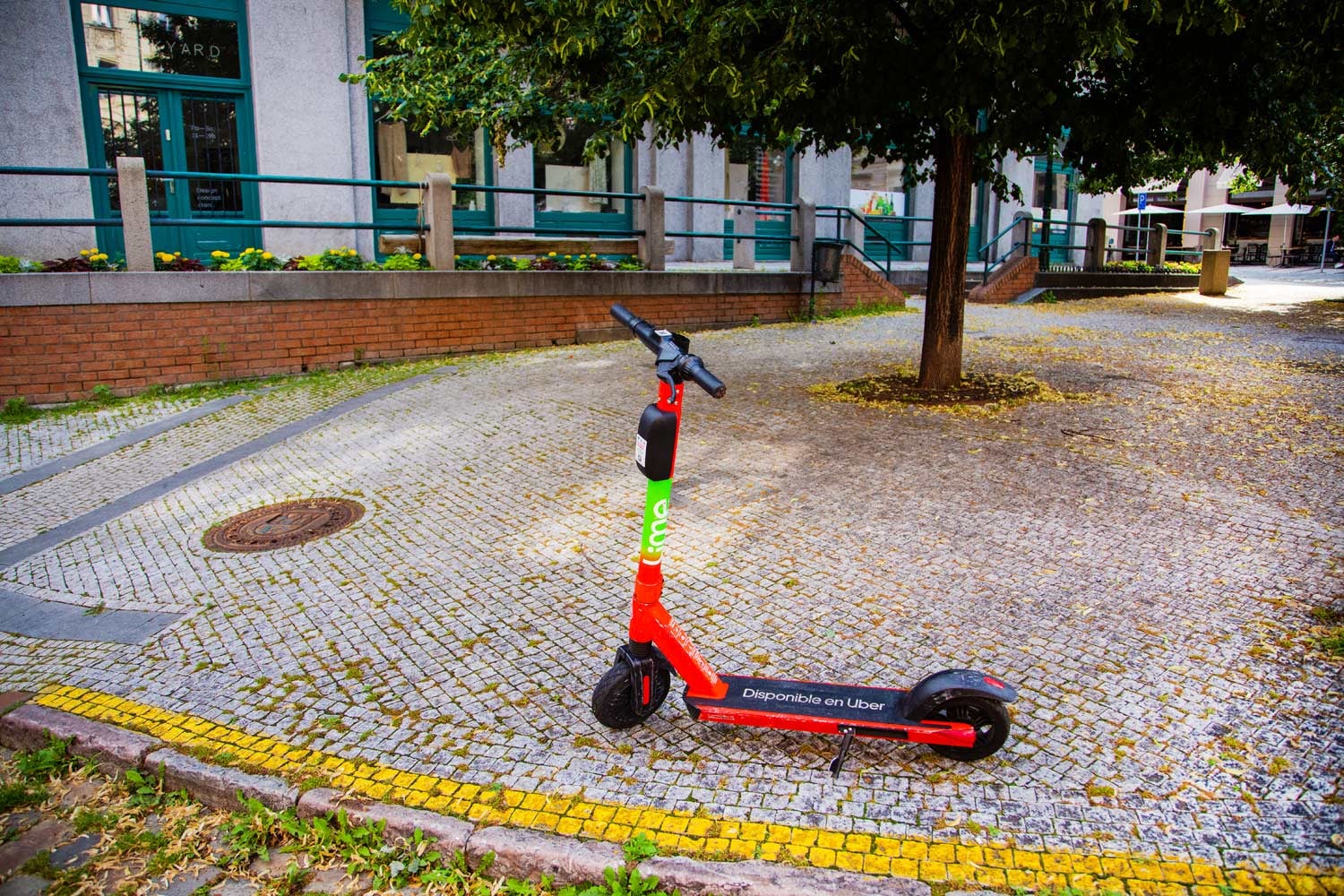 Sdílené koloběžky, Praha, 8. 7. 2021