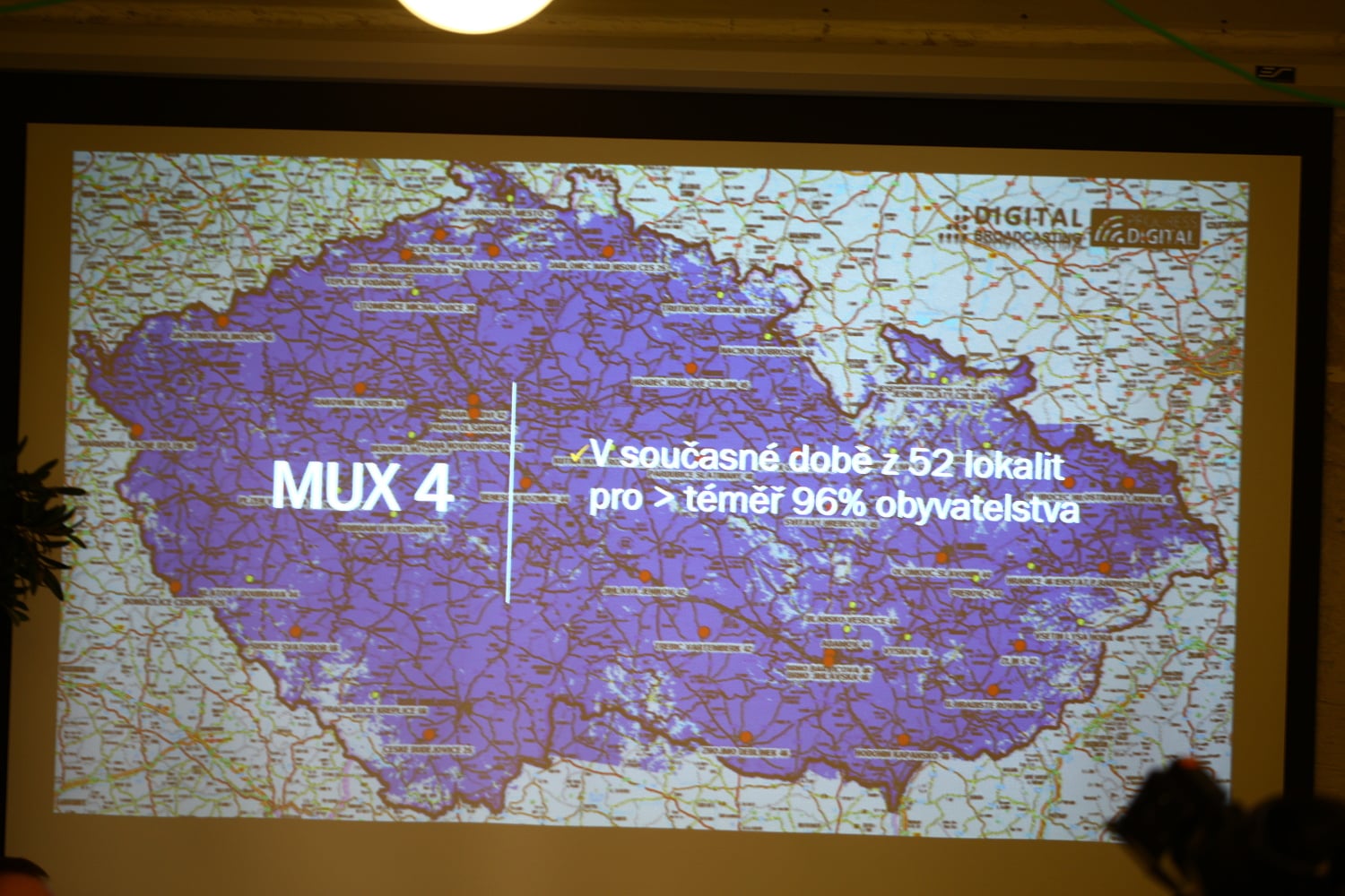 Tisková konference Digital Broadcasting, leden 2018