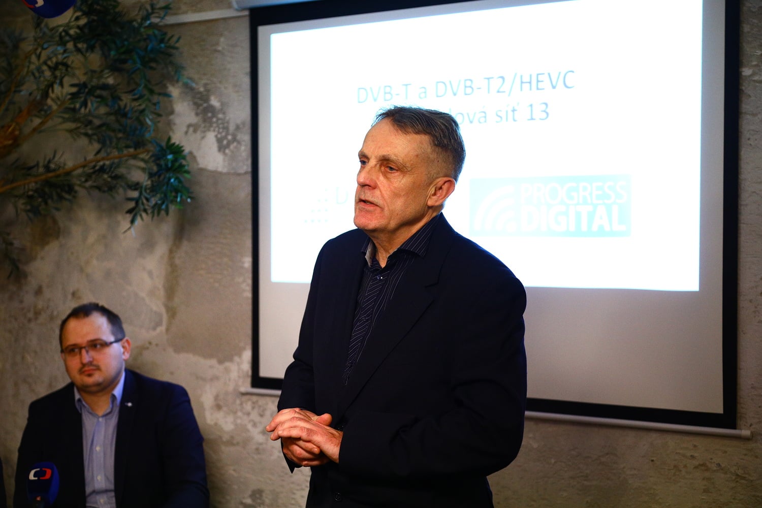 Tisková konference Digital Broadcasting, leden 2018