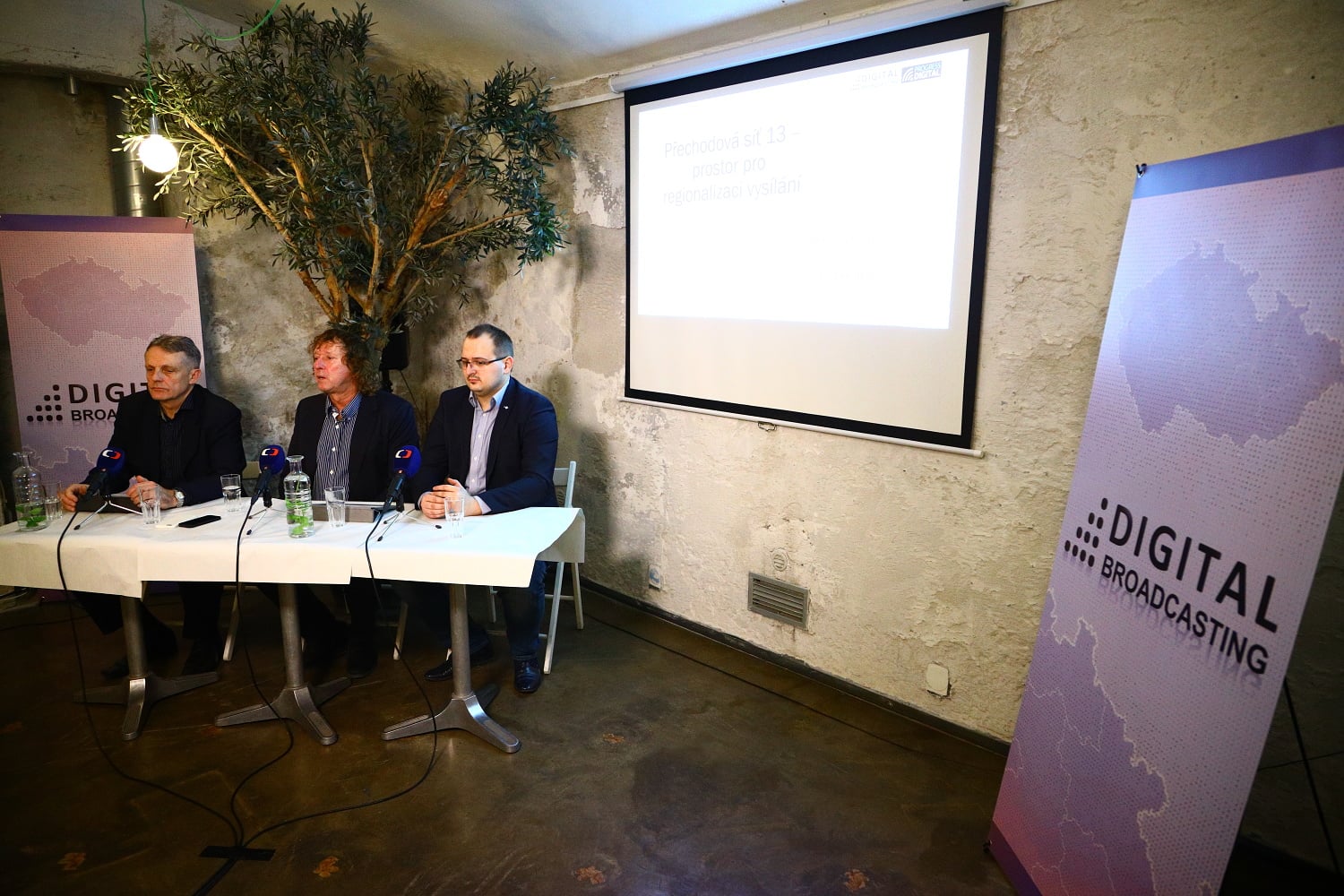 Tisková konference Digital Broadcasting, leden 2018