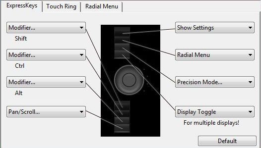 Wacom Intuos4 software