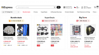 E-commerce - trziste - AliExpress - Cina