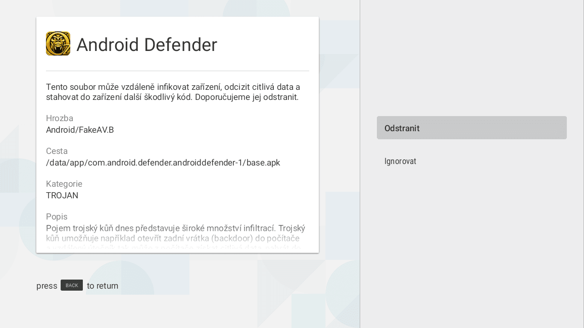 ESET Smart TV Security, antivir pro chytré televize s Androidem