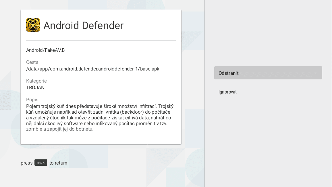 ESET Smart TV Security, antivir pro chytré televize s Androidem