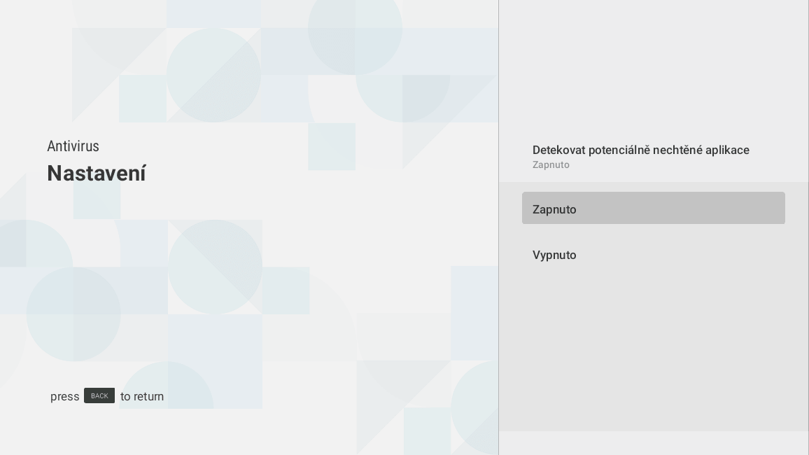 ESET Smart TV Security, antivir pro chytré televize s Androidem