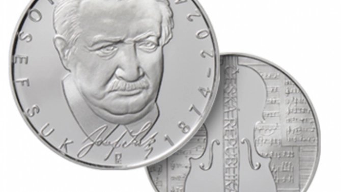 Pamětní stříbrná mince Josef Suk