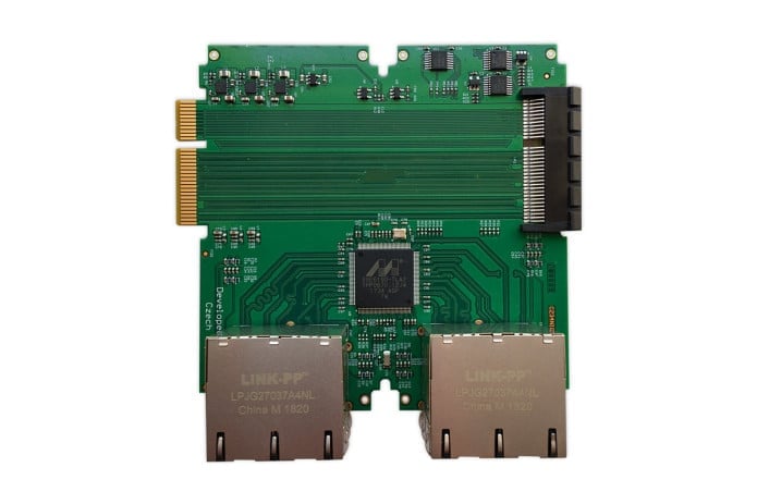 Modul E – osm ethernetových portů