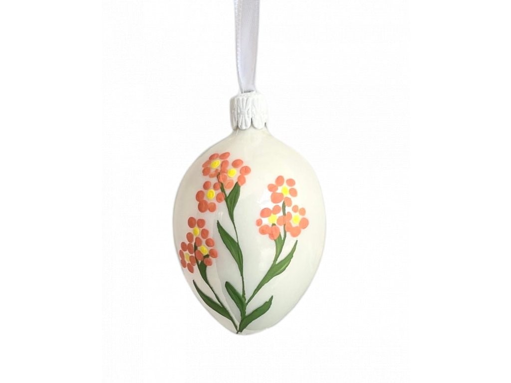 Vajíčko zdobené květy