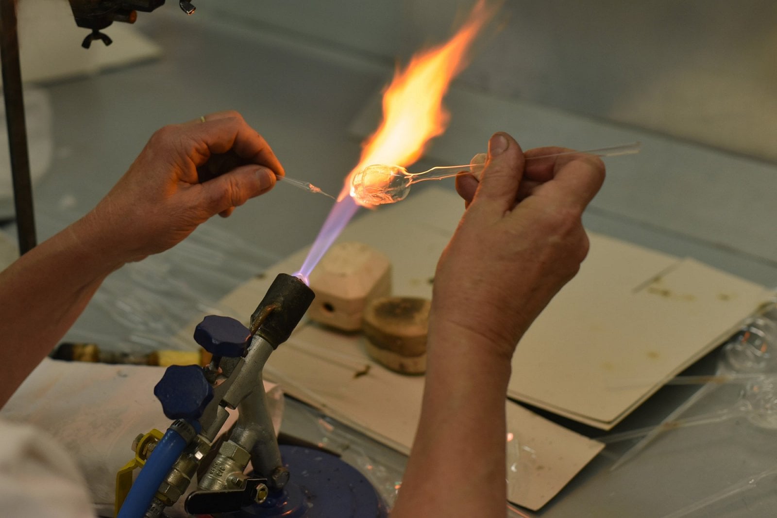 Pohled do výroby Decor by Glassor