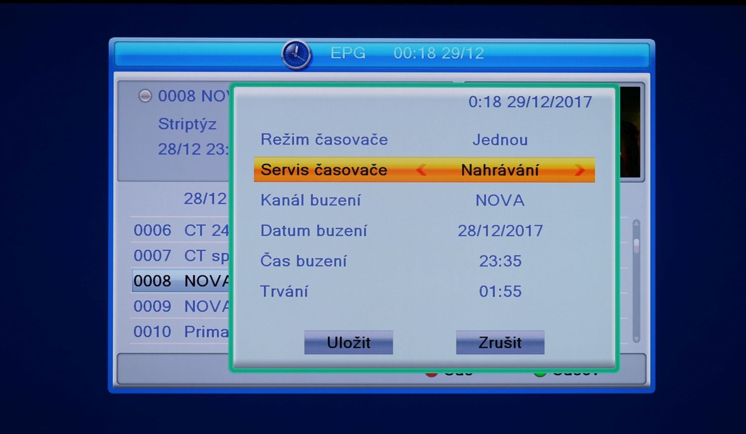 Fuba ODE8510 T2 Stealth - RPG