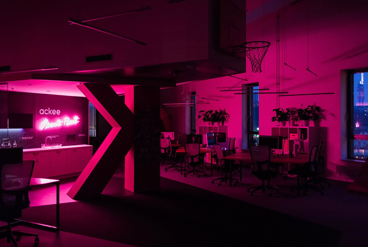 Kanceláře vývojářů Ackee v pražském Karlíně