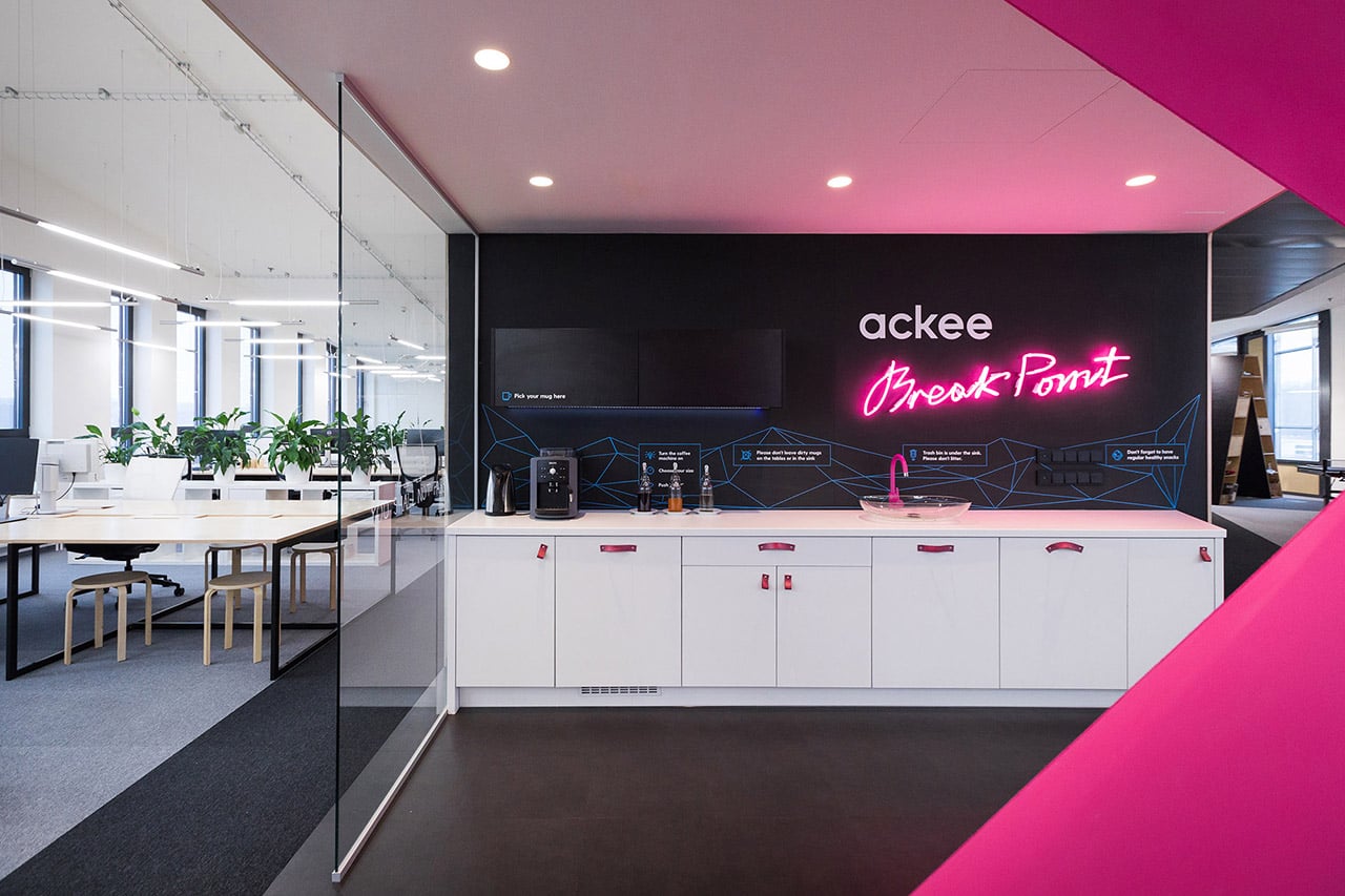 Kanceláře vývojářů Ackee v pražském Karlíně