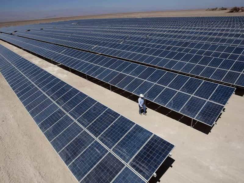 Solární elektrárny v Chile