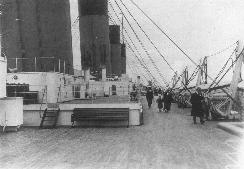 Titanic - promenáda