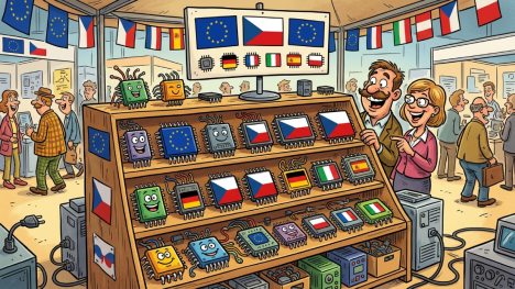 Česko pomáhá rozhýbat evropský čipový průmysl. Nová služba vývojářům ušetří hromadu práce