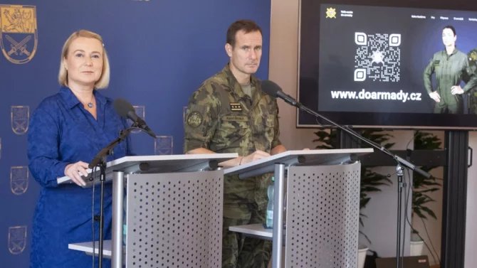 Jana Černochová a Karel Řehka