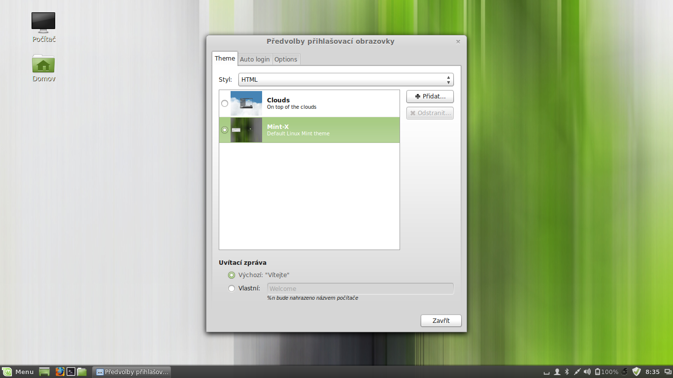 Linux Mint 16 Cinnamon
