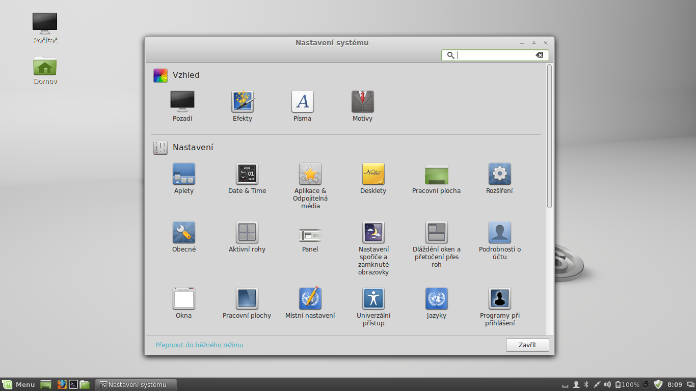 Linux Mint 16 Cinnamon