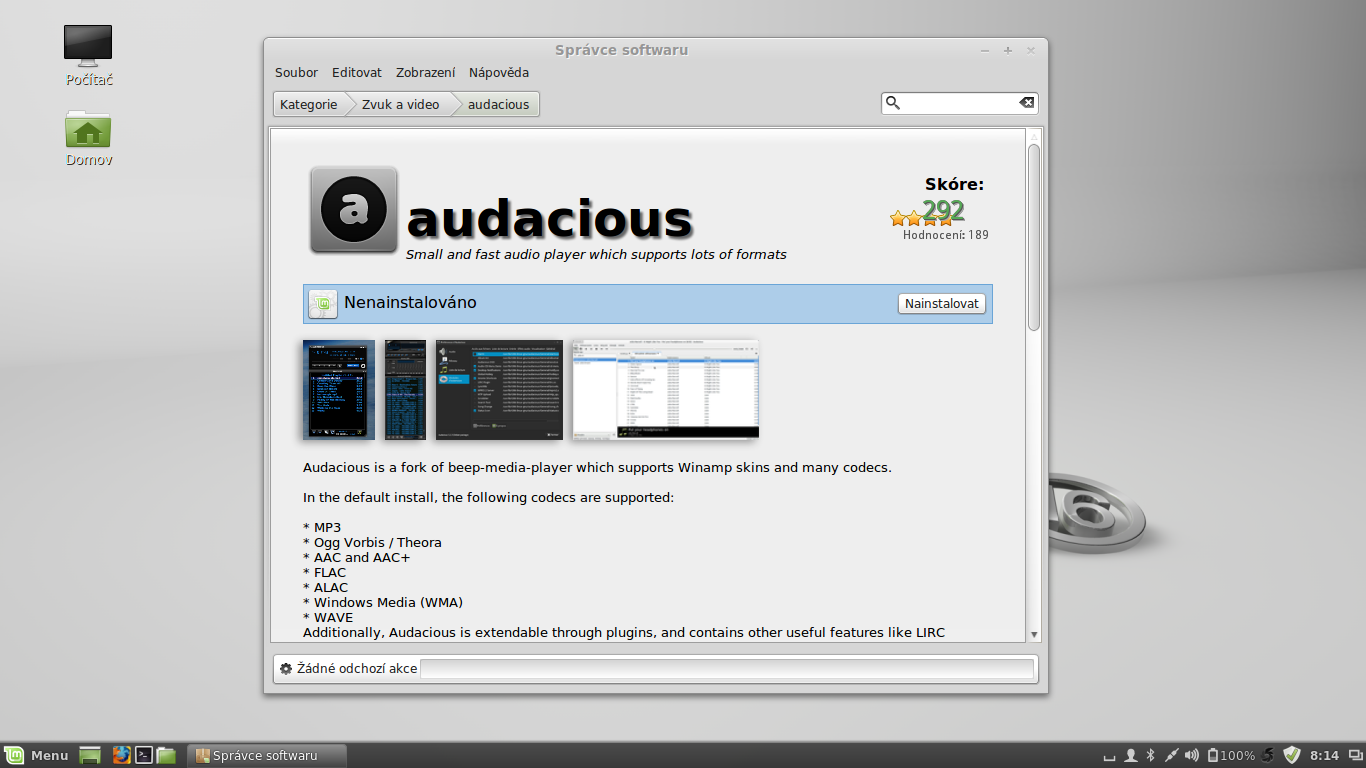 Linux Mint 16 Cinnamon