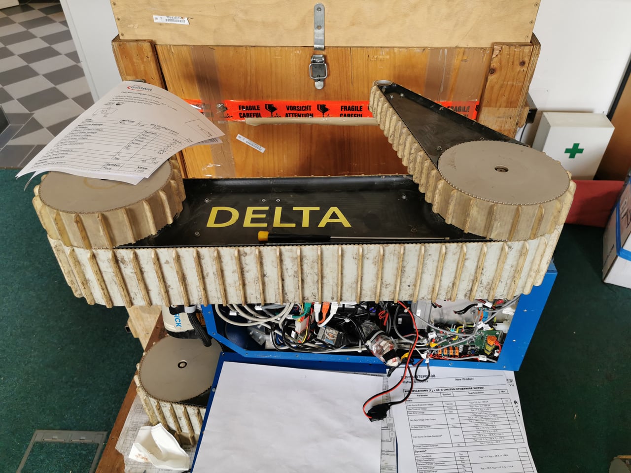 Roboti z Fakulty elektrotechnické na ČVUT