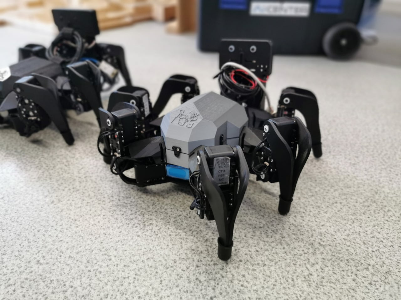 Roboti z Fakulty elektrotechnické na ČVUT