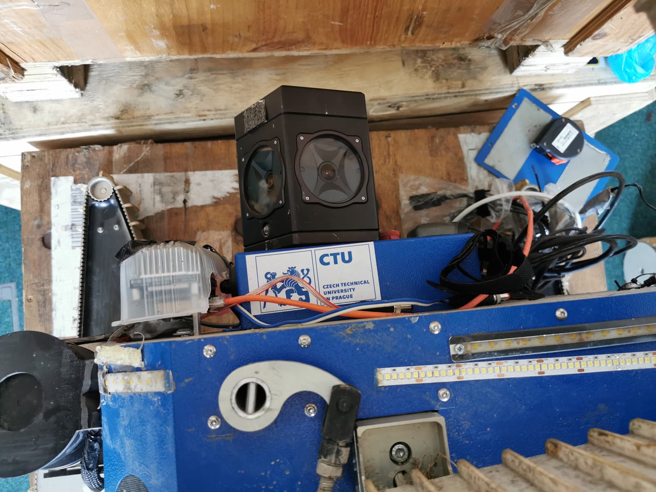 Roboti z Fakulty elektrotechnické na ČVUT