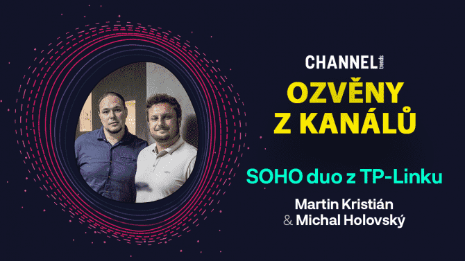 Martin Kristián a Michal Holovský: SOHO duo z TP-Linku v podcastu Ozvěny z kanálů