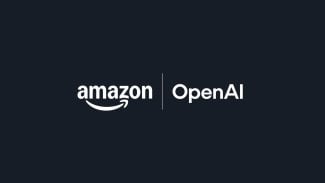 loga společností Amazon a OpenAI